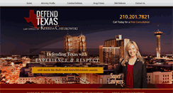Desktop Screenshot of defend-texas.com